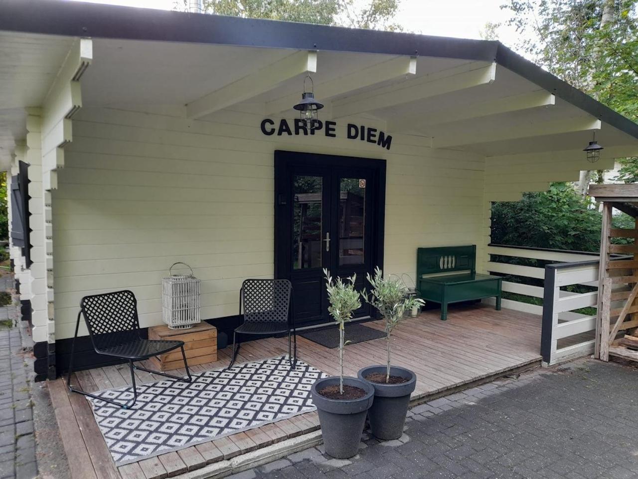 Carpe Diem, Het Ruime Chalet Met Houtkachel Nabij Wildlands Emmen Schoonebeek Exterior photo